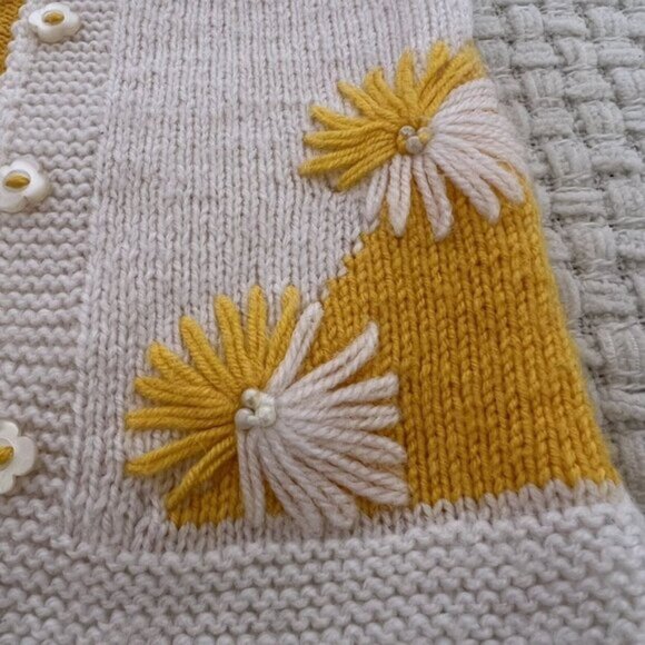 Handmade Knit Sweater Vest - Picture 6 of 7